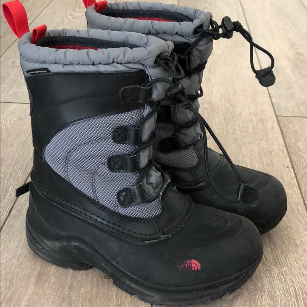 Kids North Face Snow Boots